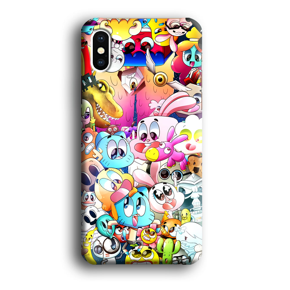 Gumball All Character iPhone X Case