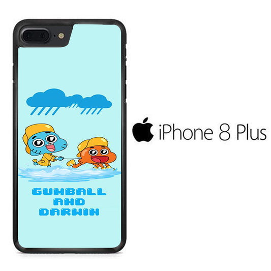 Gumball And Darwin With Rain iPhone 8 Plus Case