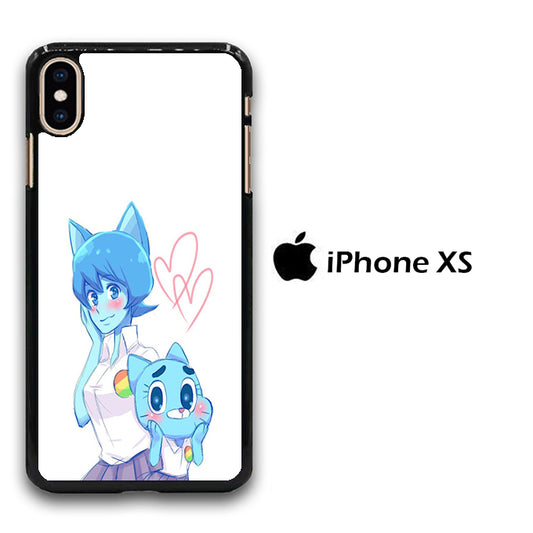 Gumball Beauty Chalk Picture iPhone Xs Case