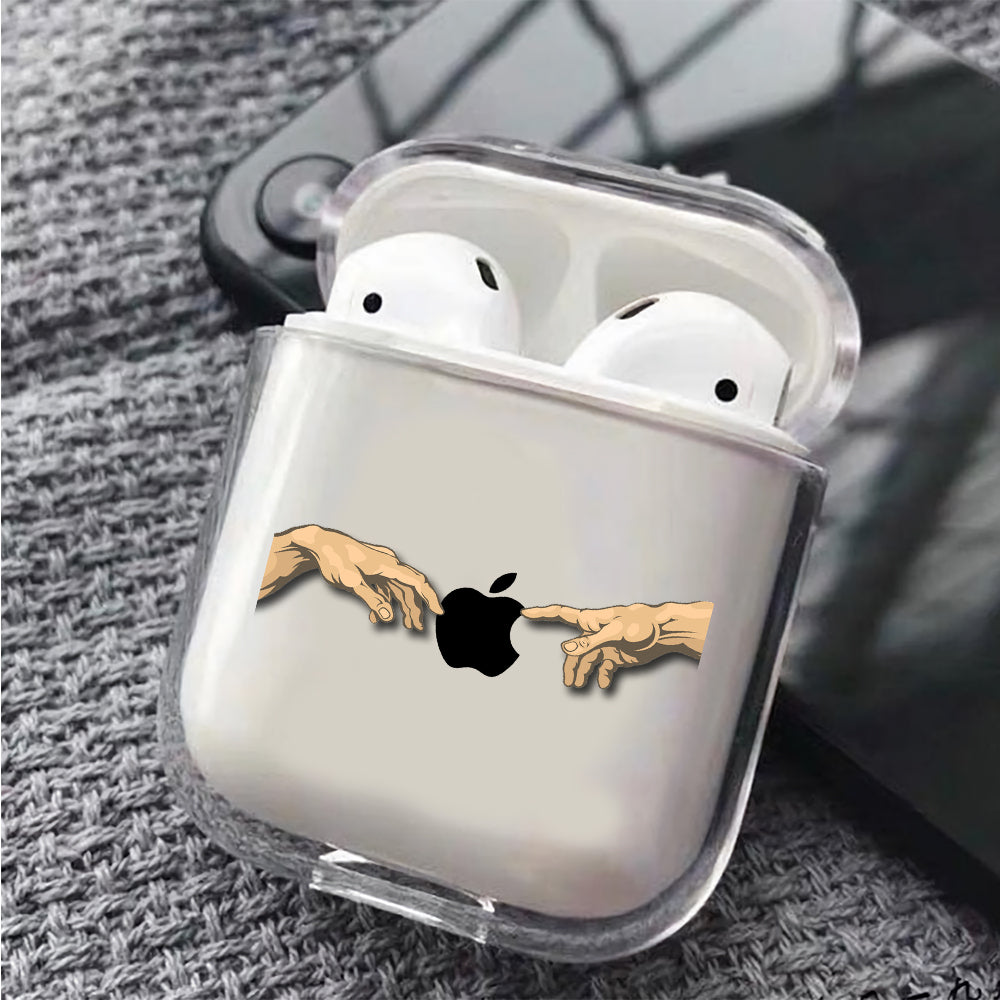 Hand to Hand Apple Protective Clear Case Cover For Apple Airpods