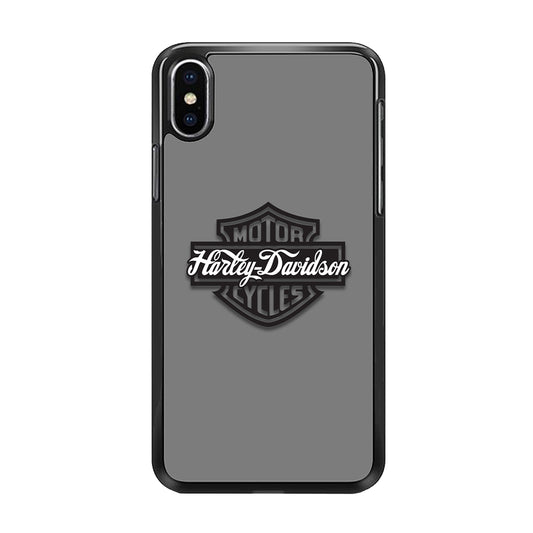 Harley Davidson Absolute Grey iPhone Xs Max Case