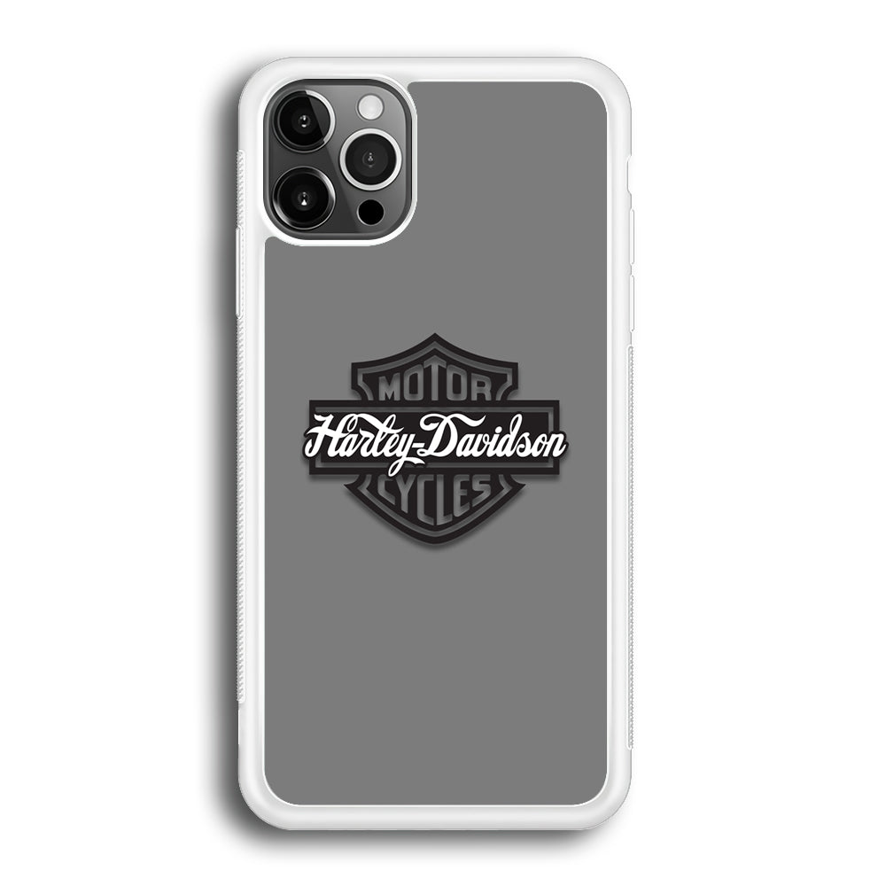 Harley Davidson Absolute Grey iPhone 12 Pro Max Case