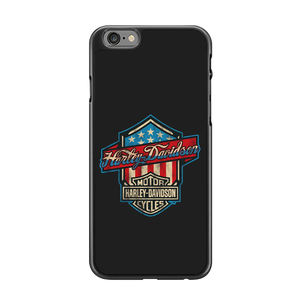 Harley Davidson Emblem Grey Logo iPhone 6 Plus | 6s Plus Case