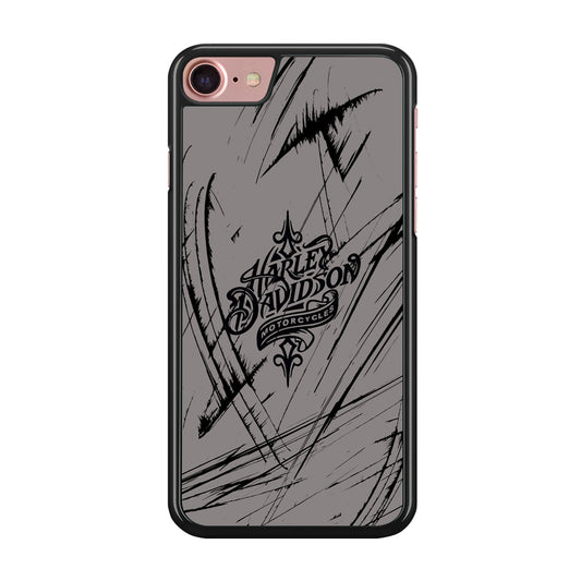 Harley Davidson Grey Claw Mark iPhone 8 Case