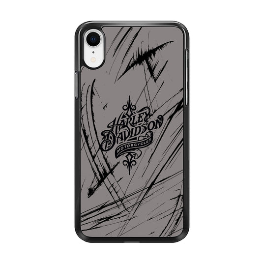 Harley Davidson Grey Claw Mark iPhone XR Case