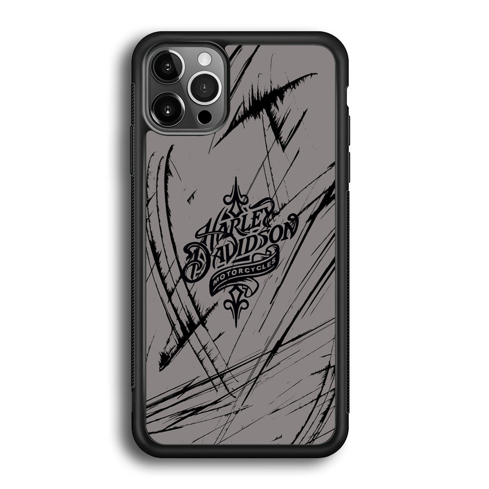 Harley Davidson Grey Claw Mark iPhone 12 Pro Max Case