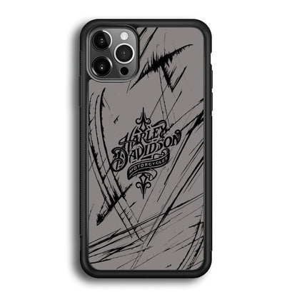 Harley Davidson Grey Claw Mark iPhone 12 Pro Max Case