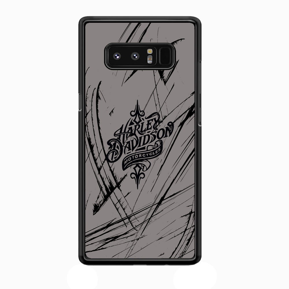 Harley Davidson Grey Claw Mark Samsung Galaxy Note 8 Case