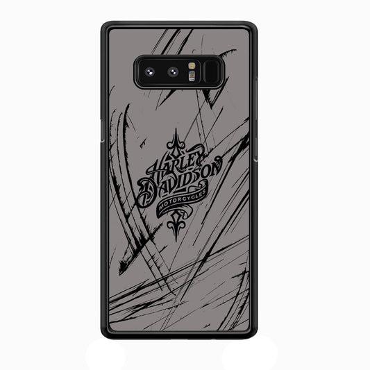 Harley Davidson Grey Claw Mark Samsung Galaxy Note 8 Case