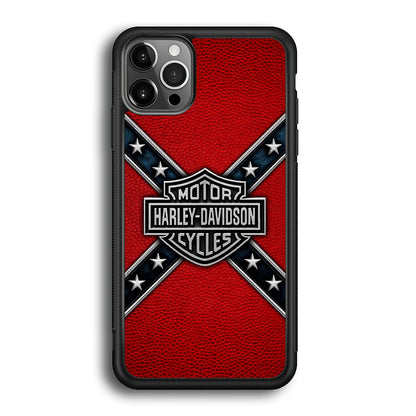 Harley Davidson Pride Logo Stripe Belt iPhone 12 Pro Max Case