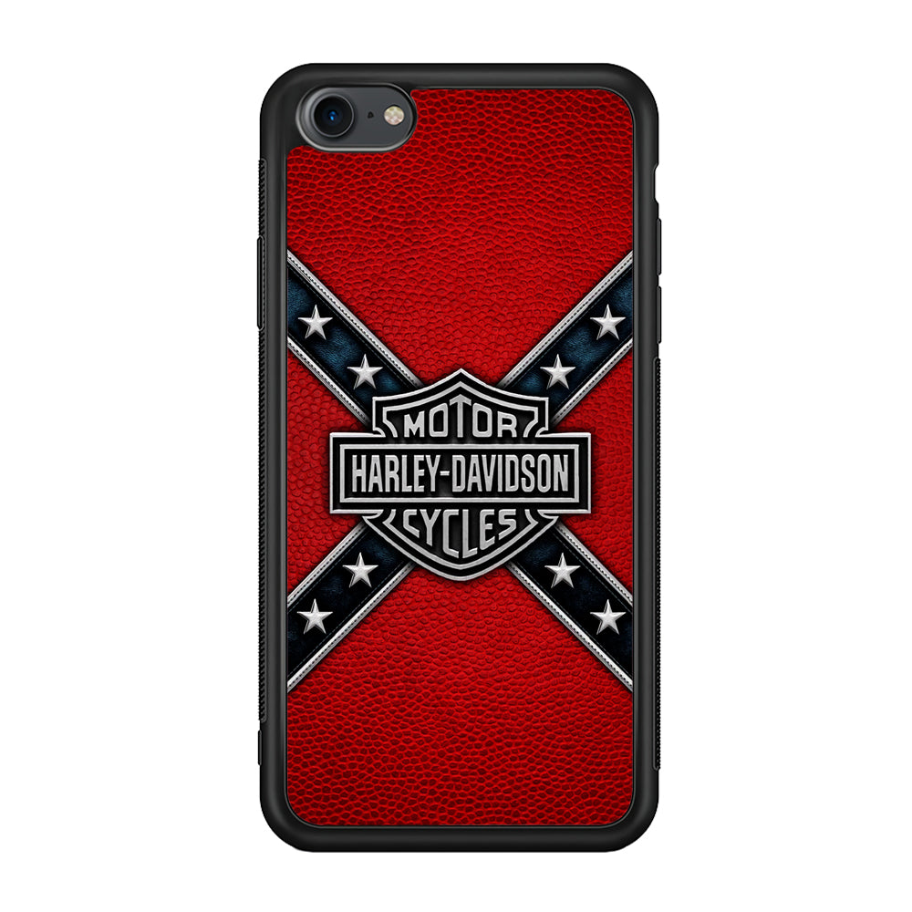 Harley Davidson Pride Logo Stripe Belt iPhone 8 Case