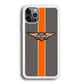 Harley Davidson Wings Logo Orange Grey Stripe Colour iPhone 12 Pro Max Case