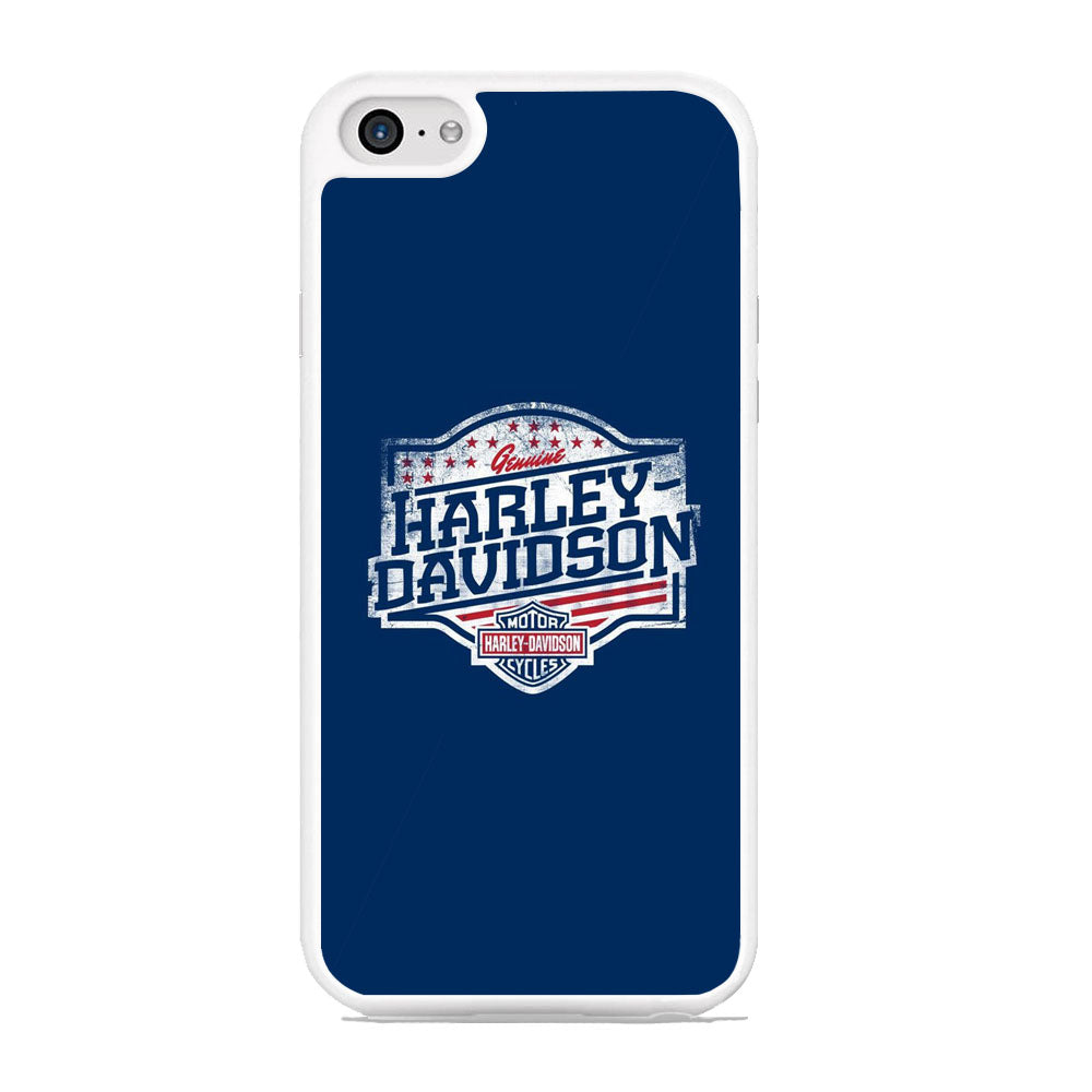 Harley Davidson Blue Flag Logo iPhone 6 Plus | 6s Plus Case