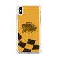 Harley Davidson Gold Logo Flag Racing iPhone Xs Max Case