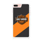 Harley Davidson Logo Stripe Yellow iPhone 8 Plus Case
