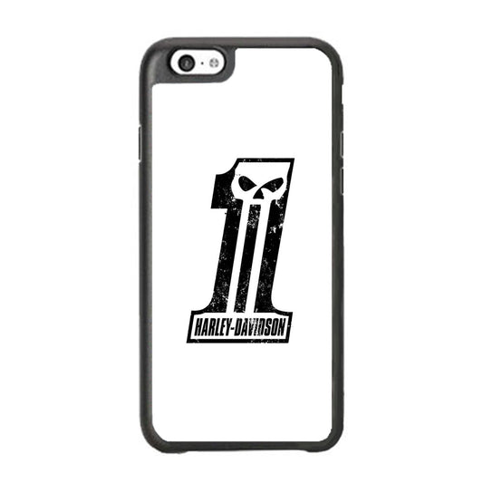 Harley Davidson White Number Skull iPhone 6 | 6s Case