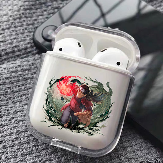 Hashirama Edo Jutsu Protective Clear Case Cover For Apple Airpods