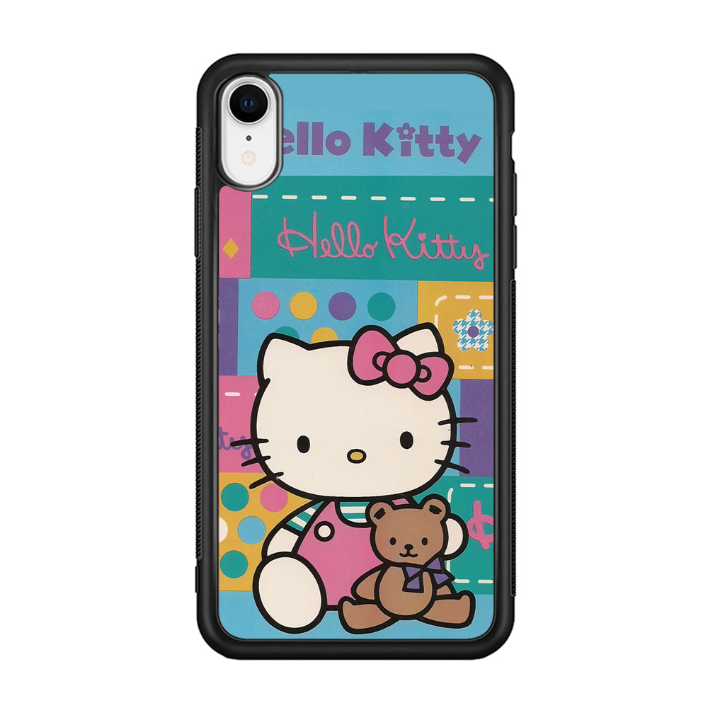 Hello Kitty Abstract Collage iPhone XR Case