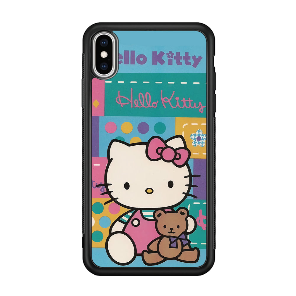 Hello Kitty Abstract Collage iPhone X Case