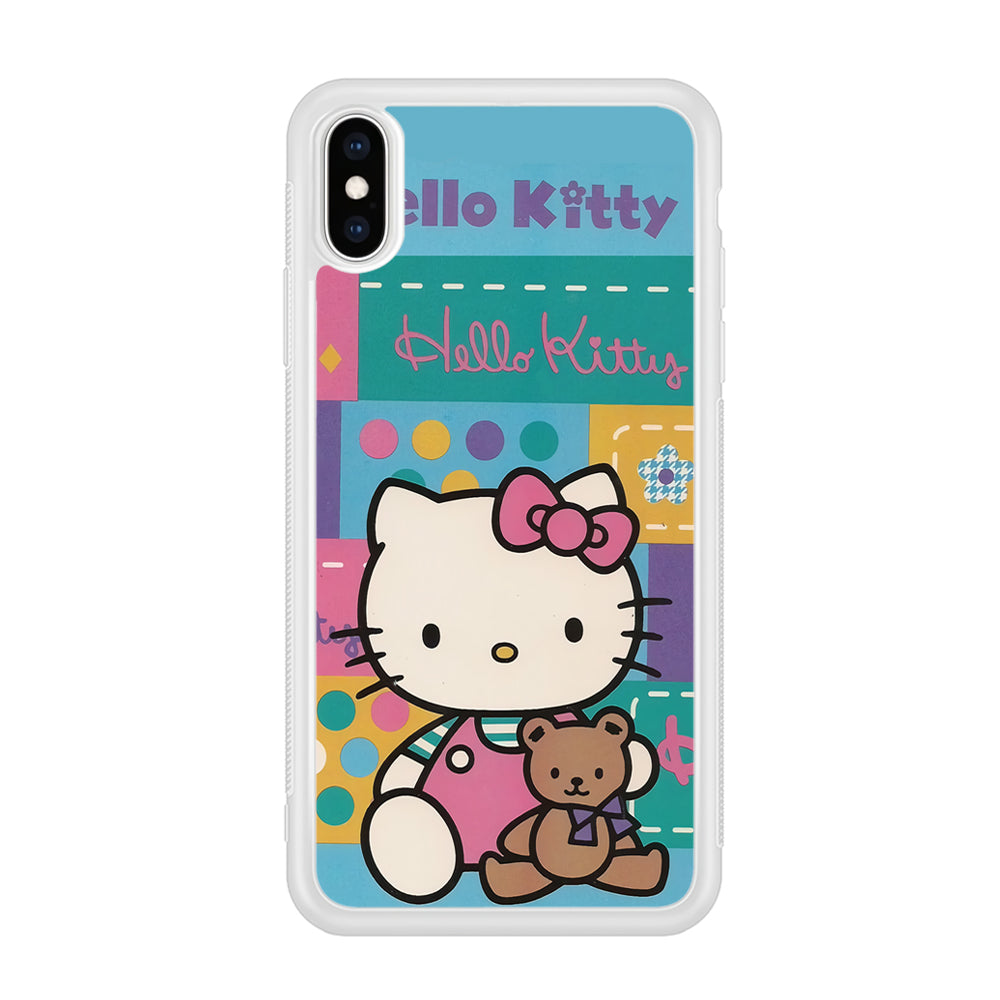 Hello Kitty Abstract Collage iPhone X Case