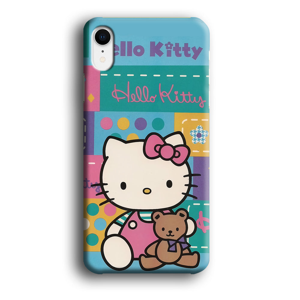 Hello Kitty Abstract Collage iPhone XR Case