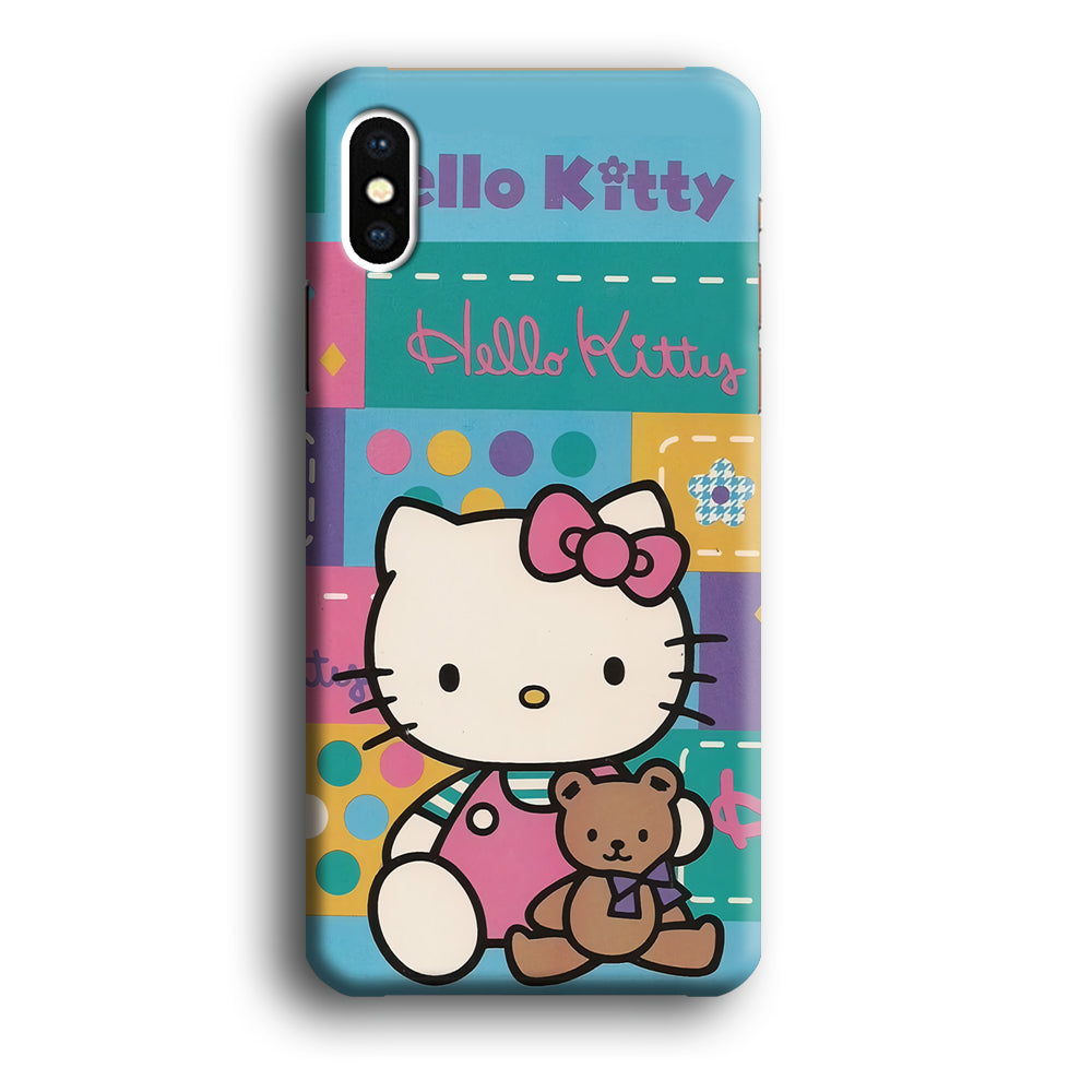 Hello Kitty Abstract Collage iPhone Xs Max Case