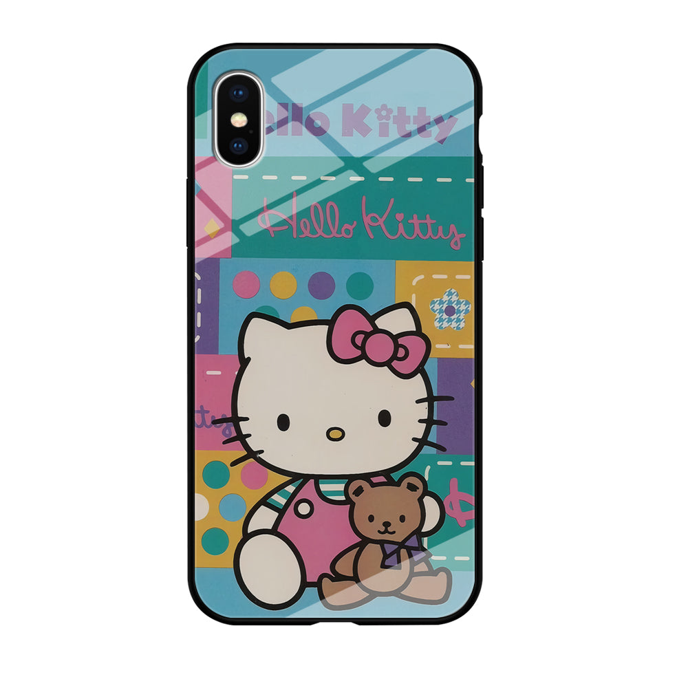 Hello Kitty Abstract Collage iPhone X Case