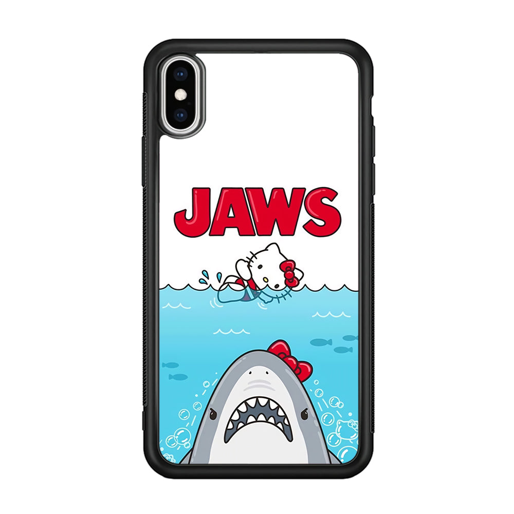 Hello Kitty Jaws Shark iPhone Xs Max Case