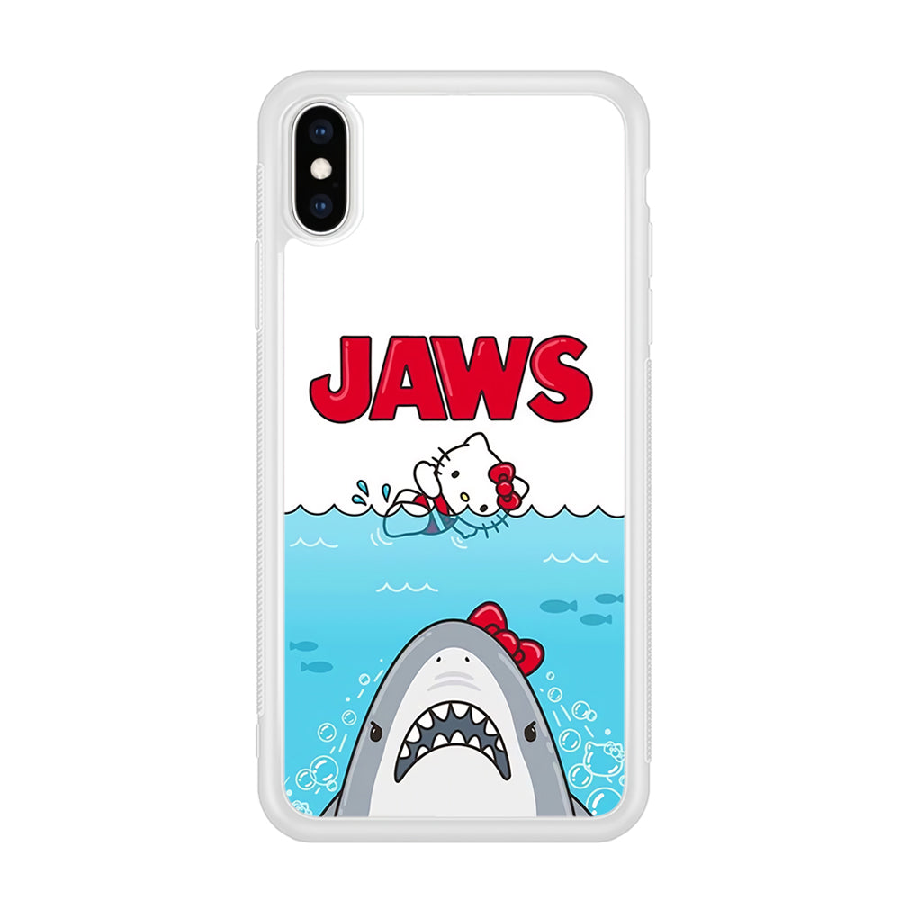 Hello Kitty Jaws Shark iPhone X Case
