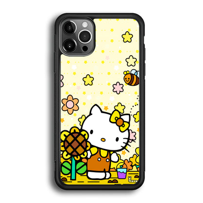 Hello Kitty Sun Flowers iPhone 12 Pro Max Case