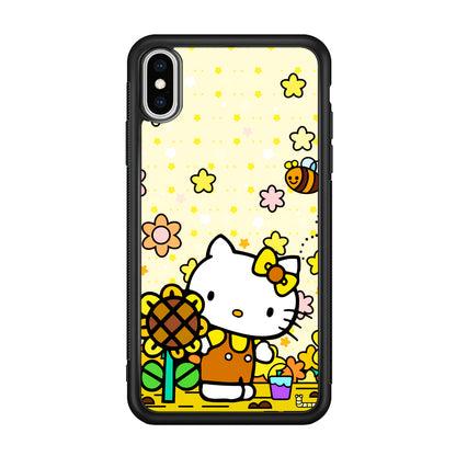 Hello Kitty Sun Flowers iPhone Xs Max Case