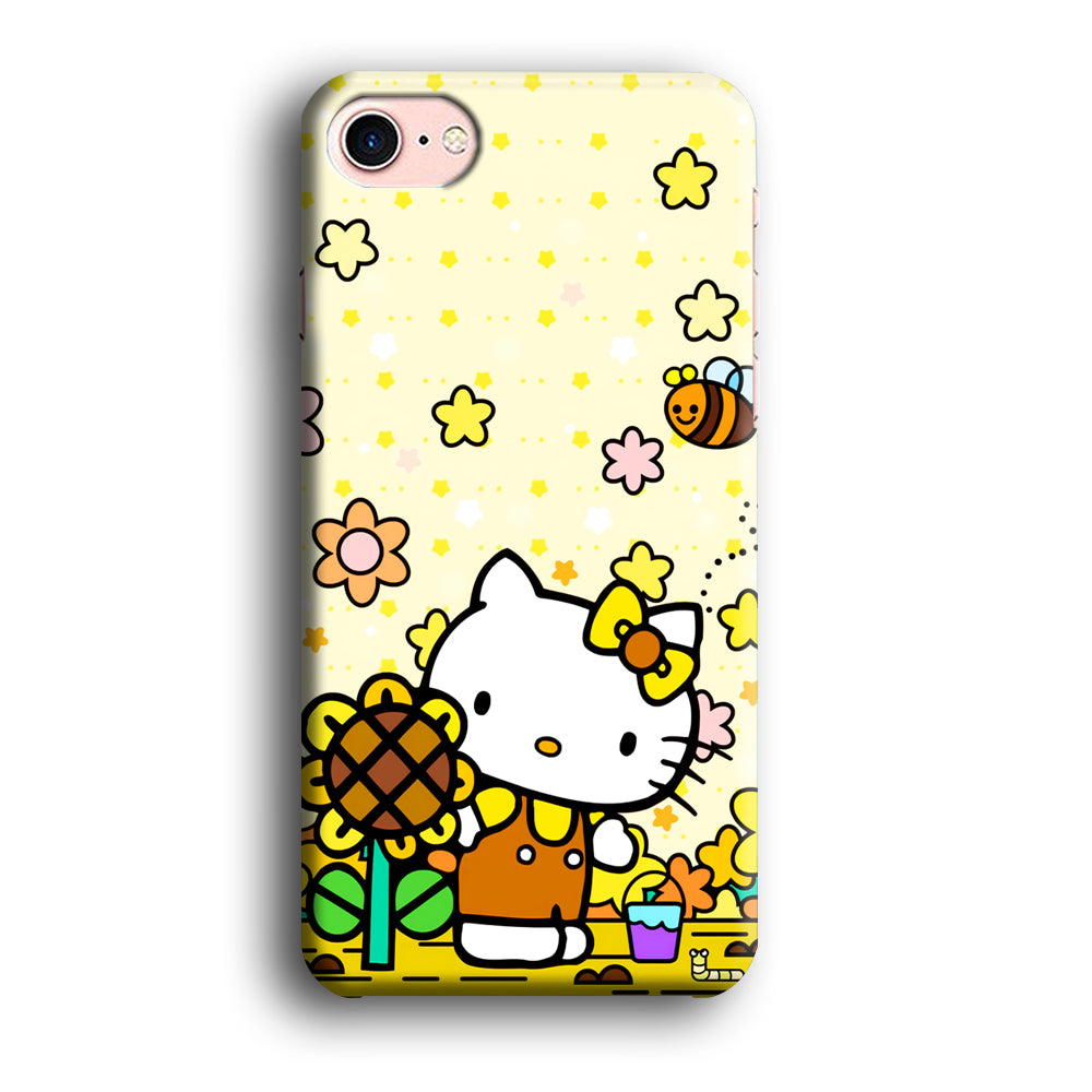 Hello Kitty Sun Flowers iPhone 8 Case
