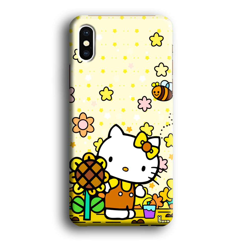 Hello Kitty Sun Flowers iPhone Xs Max Case