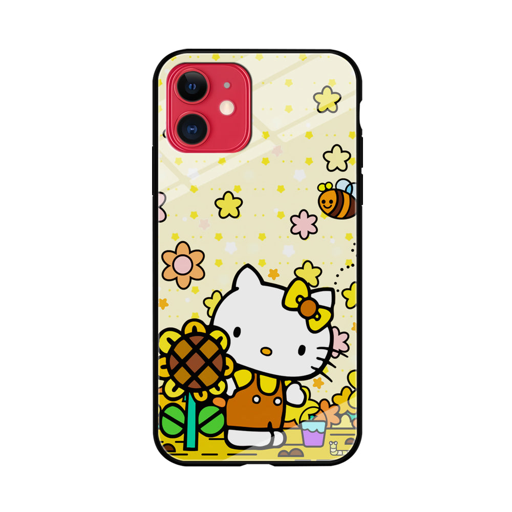 Hello Kitty Sun Flowers iPhone 11 Case