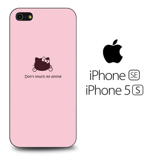 Hello Kitty Don't Touch My Phone iPhone 5 | 5s Case - Ezzystore