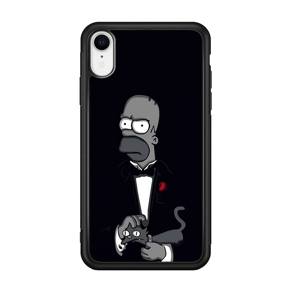 Homer Simpson Goodfather iPhone XR Case