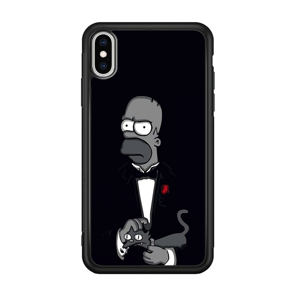 Homer Simpson Goodfather iPhone X Case