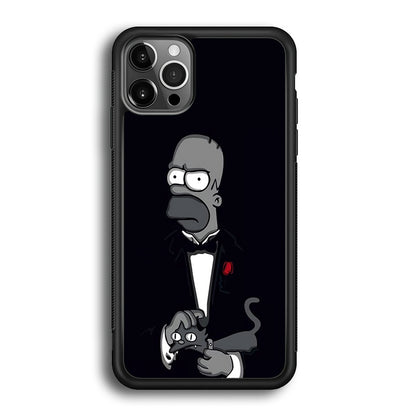 Homer Simpson Goodfather iPhone 12 Pro Max Case
