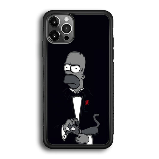 Homer Simpson Goodfather iPhone 12 Pro Max Case