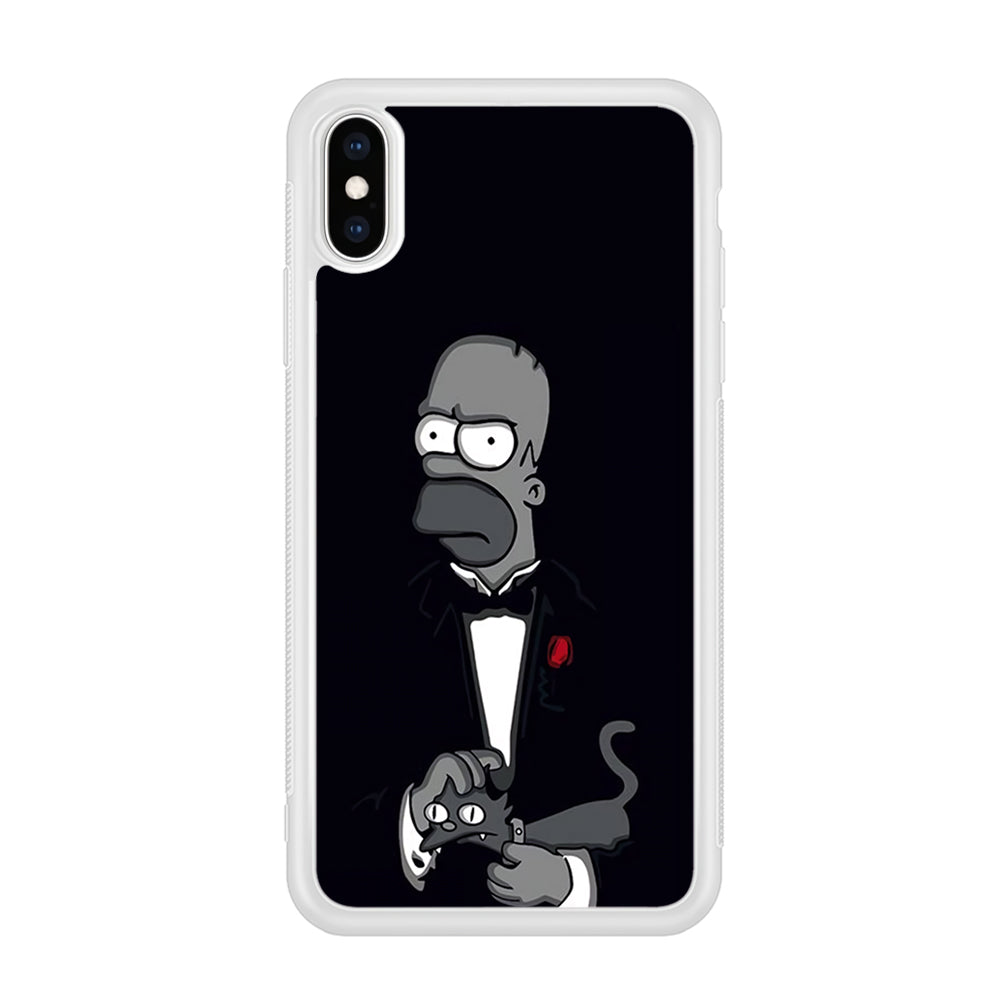 Homer Simpson Goodfather iPhone X Case