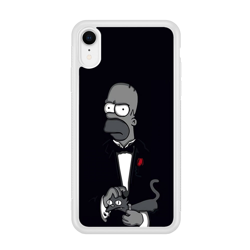 Homer Simpson Goodfather iPhone XR Case