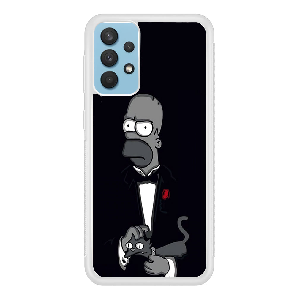Homer Simpson Goodfather Samsung Galaxy A32 Case