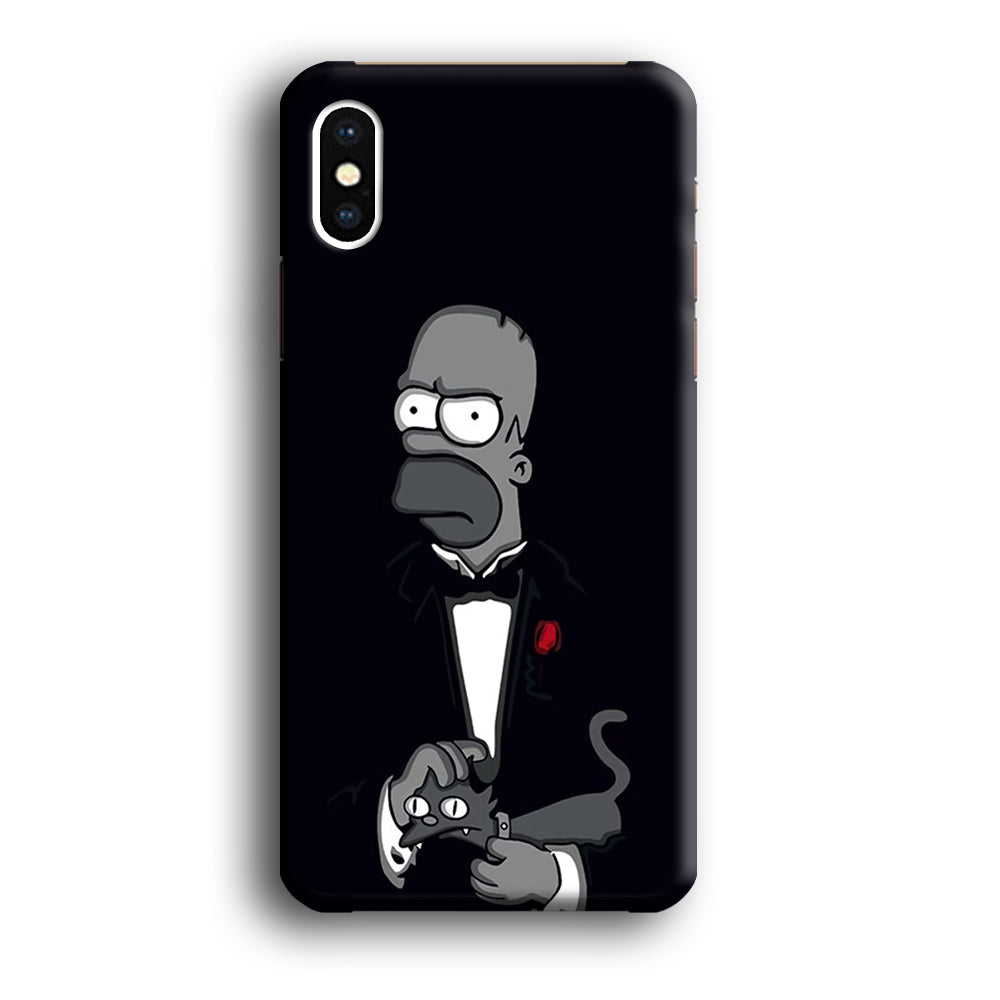 Homer Simpson Goodfather iPhone Xs Max Case