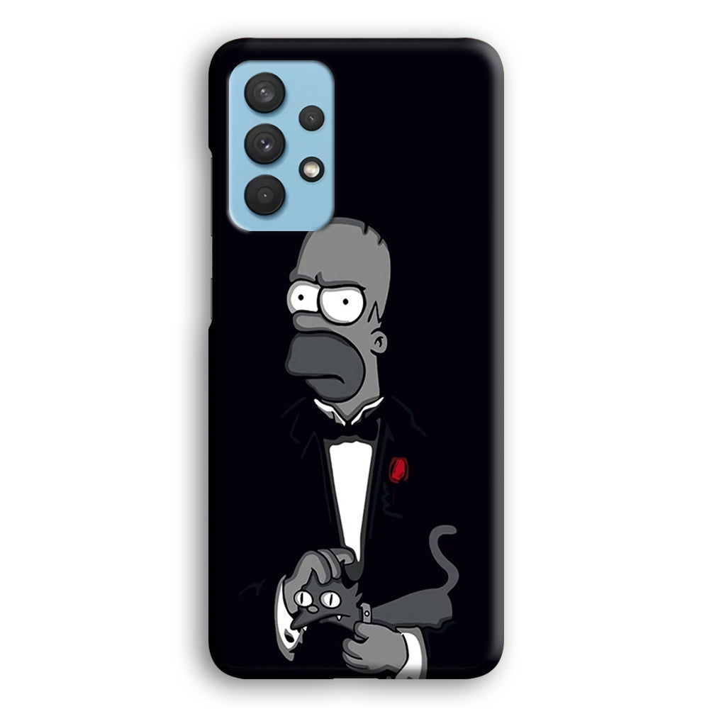 Homer Simpson Goodfather Samsung Galaxy A32 Case