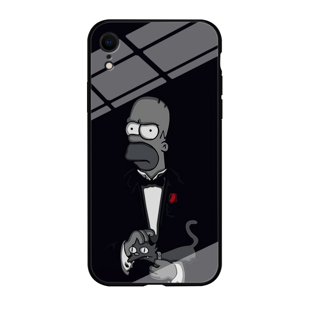 Homer Simpson Goodfather iPhone XR Case