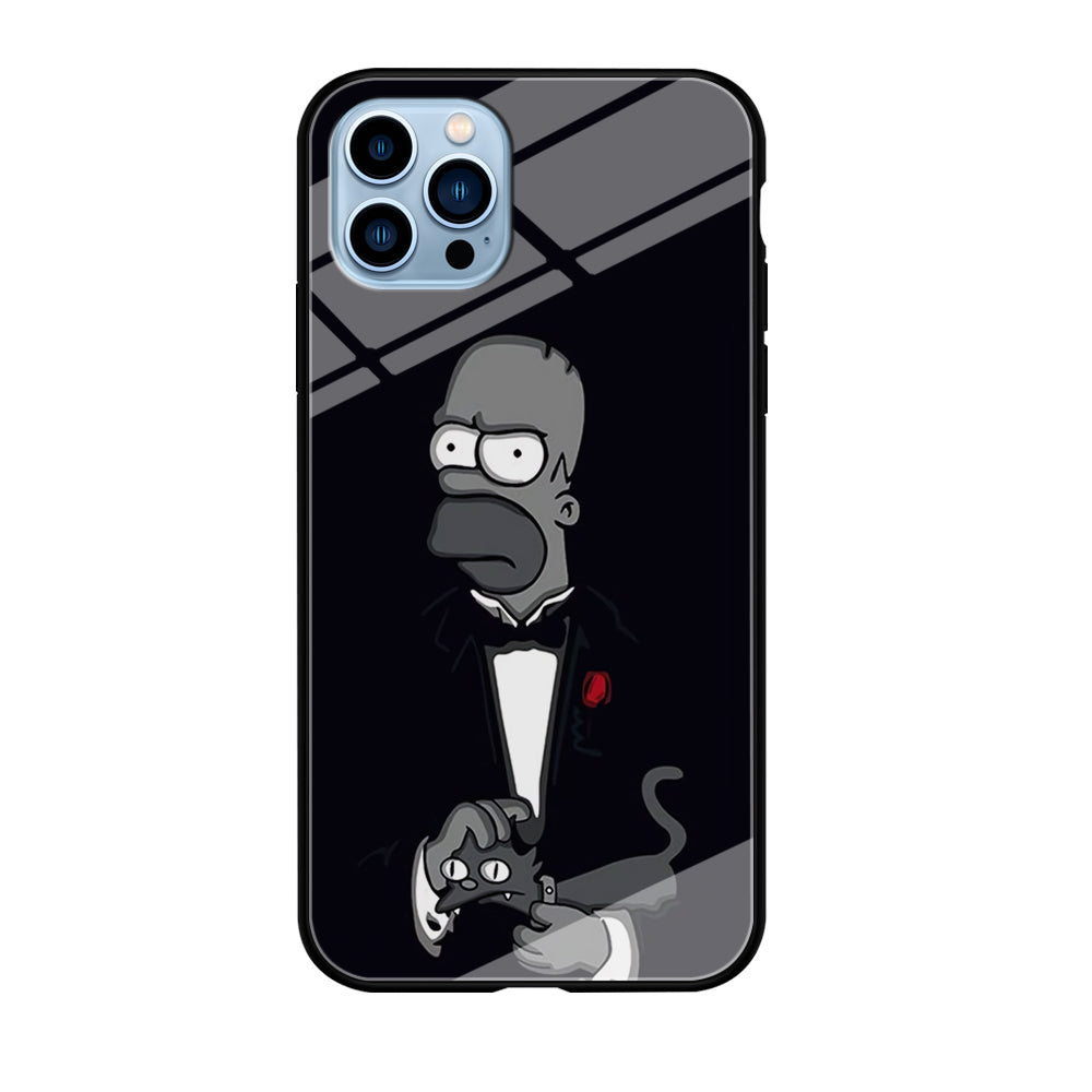 Homer Simpson Goodfather iPhone 12 Pro Max Case