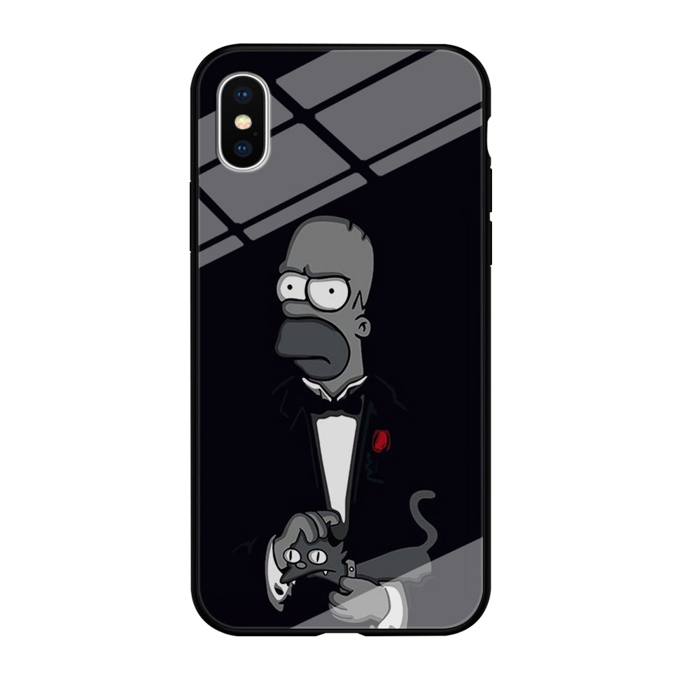 Homer Simpson Goodfather iPhone Xs Max Case