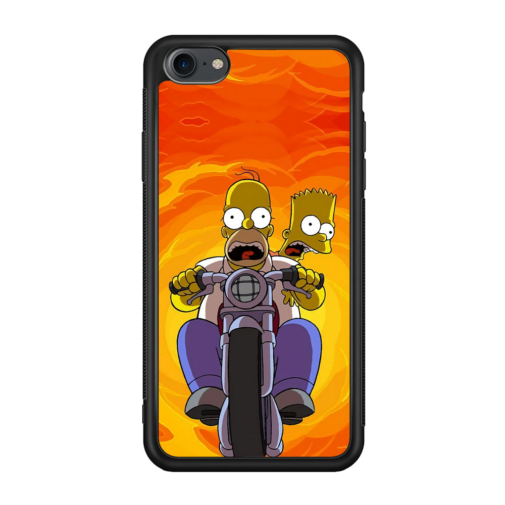 Homer and Bart Rider iPhone 8 Case