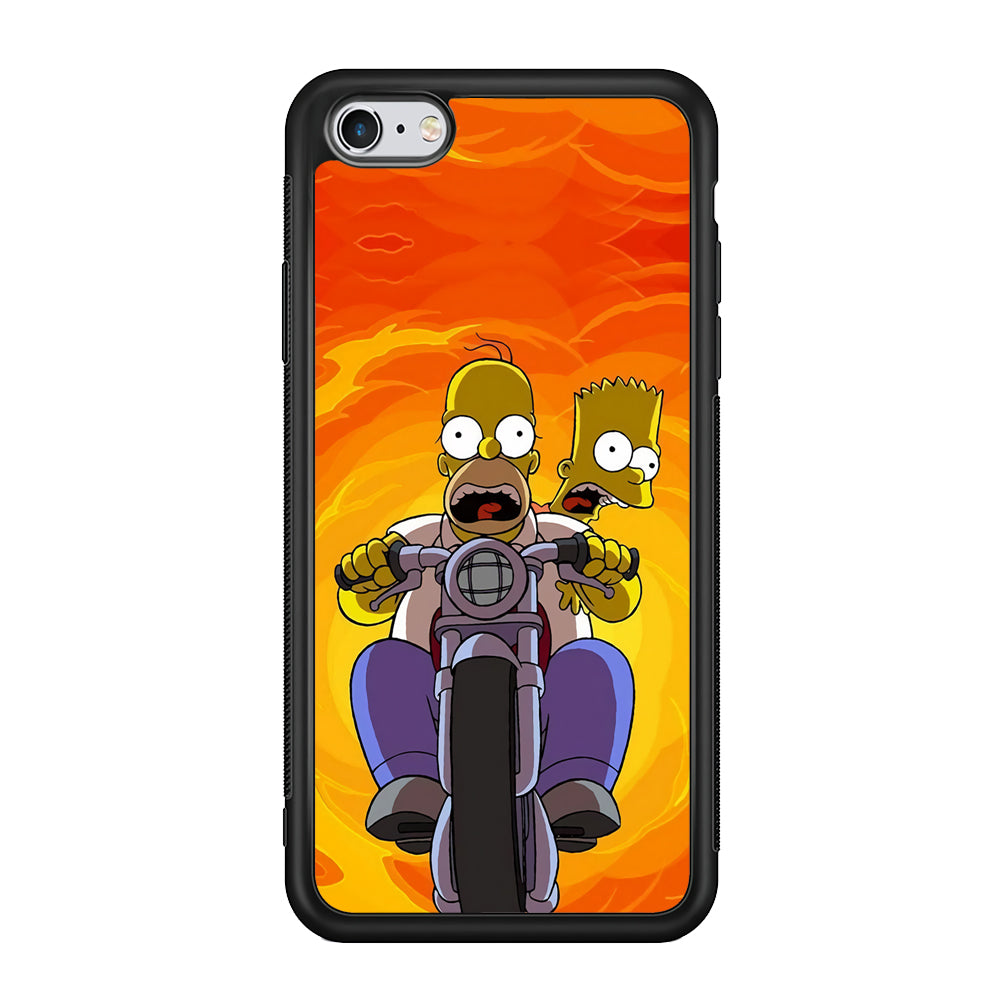 Homer and Bart Rider iPhone 6 Plus | 6s Plus Case