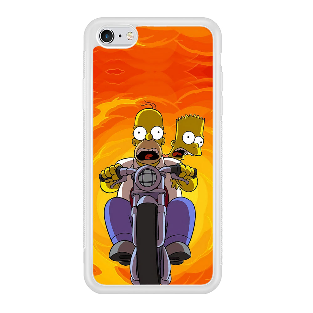 Homer and Bart Rider iPhone 6 Plus | 6s Plus Case